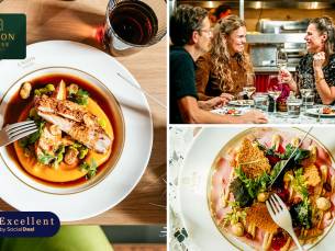 3-gangendiner van de chef aan de Oudegracht in Utrecht