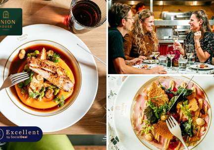 3-gangendiner van de chef aan de Oudegracht in Utrecht