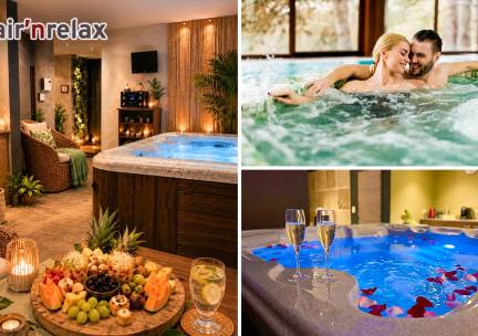 PrivÃ©wellness voor 2 personen (3 uur) + smoothie, fruitsap of vers fruit