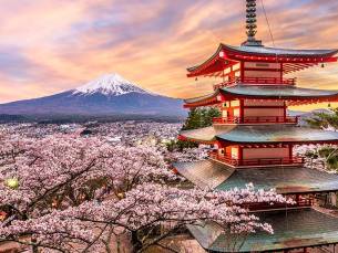 Tour zum Fuji, nach Oshino Hakkai und zum Kawaguchi-See ab Tokio