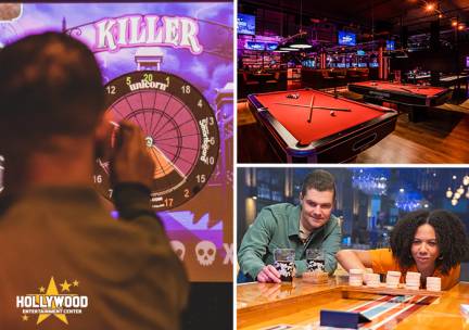 Poolbiljart, Fun Darts en Sjoelen bij Hollywood Entertainment Center
