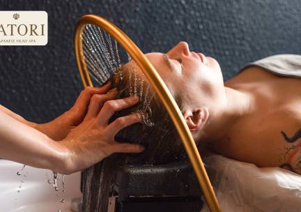 Japanese head spa naar keuze (60, 75 of 90 min)