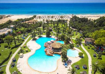 LUXE 4*-hotel aan het strand in Hammamet, Tunesi&euml; incl. vlucht, transfer en o.b.v. halfpension
