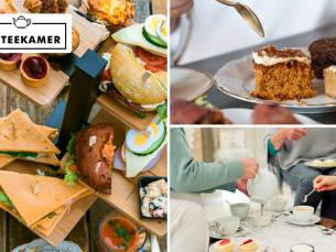 High tea deluxe af te halen bij De Teekamer