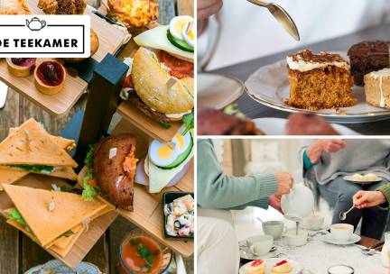 High tea deluxe af te halen bij De Teekamer