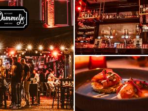 3-gangen shared dining-diner bij EetcafÃ© 't Dammetje