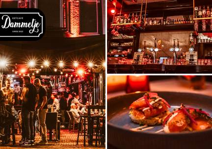 3-gangen shared dining-diner bij EetcafÃ© 't Dammetje