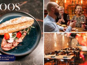 12-uurtje of 2-gangenlunch bij Restaurant Noos