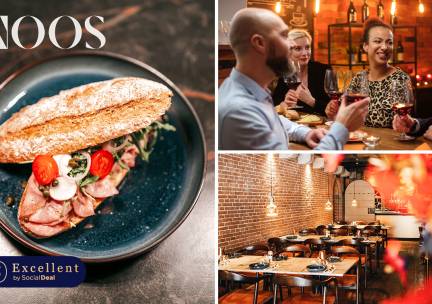 12-uurtje of 2-gangenlunch bij Restaurant Noos