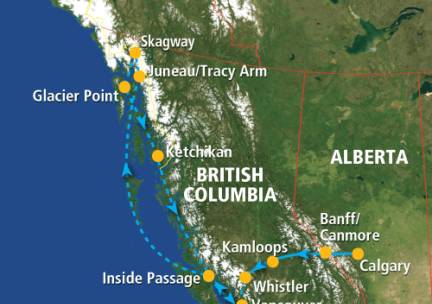 Western Canada & the Inside Passage (16 dagen)