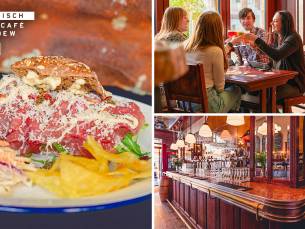 2-gangen keuzelunch bij Belgisch BiercafÃ© Boudewijn in het centrum van Rotterdam