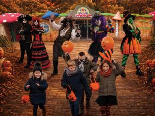 Entree Happy Halloween in de Waarbeek