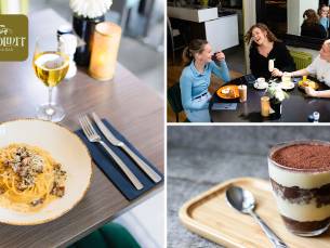 3-gangendiner à la carte bij Absoluut Bistro & Bar