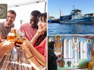 Bierproeverij + rondleiding + rondvaart (90 min)