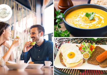 2-gangenlunch bij Lunchroom La Fleur