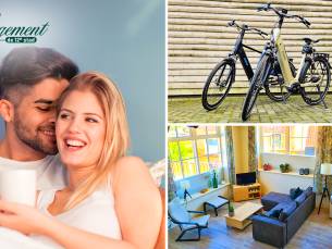 2 overnachtingen voor 2 + welkomstpakket + elektrische fietsen in Friesland