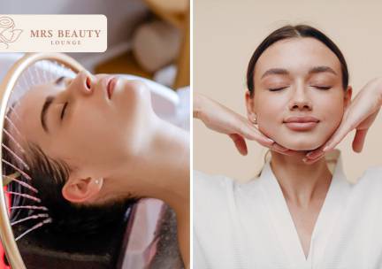 Japanese head spa (50 min) of gezichtsbehandeling (50 min)