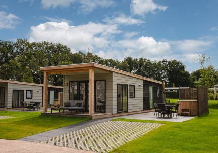 Lodge met hottub | 4 personen