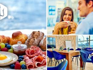 Ontbijt aan het strand