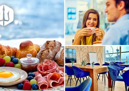 Ontbijt aan het strand