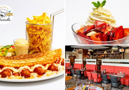 3-gangendiner Ã  la carte bij Pannenkoekenhuis Frittella Papendrecht