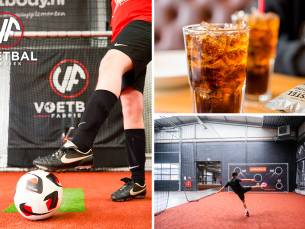 Voetbalactiviteiten (90 min) + evt. drankje en snack