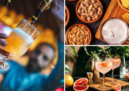 3 proefglazen speciaalbier of 2 cocktails + borrelhapjes bij Full House Cafe