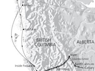 Mountain Rails & Alaskan Cruise (16 dagen)