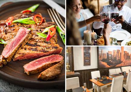 2- of 3-gangenlunch of -diner à la carte bij Petit Paris