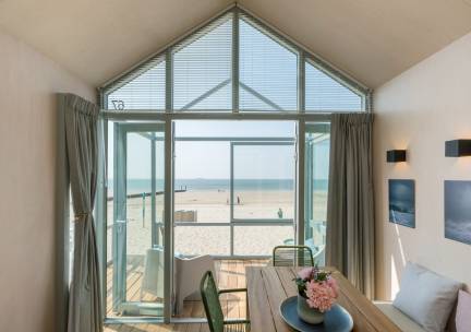 Slaapstrandhuisje - Strand dishoek 67 | Dishoek (2 volwassenen en 3 kids)