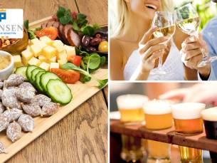 High wine of high beer + borrelplank