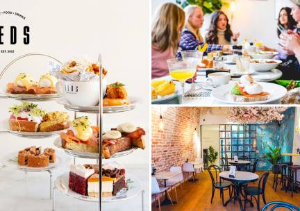 High tea (1,5 uur), shared brunch of ontbijt bij Teds