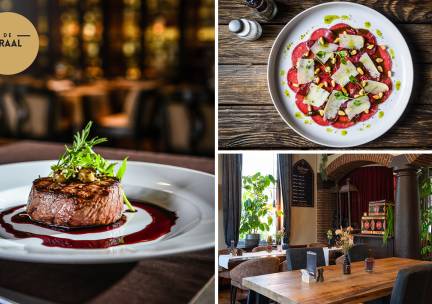3-gangen keuzediner bij Restaurant de Kraal