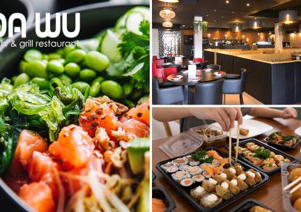 Afhalen: sushibox of pokébowl naar keuze bij Da Wu Sushi & Grill