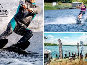 WaterskiÃ«n (2 uur) + uitrusting bij Cablepark Aquabest