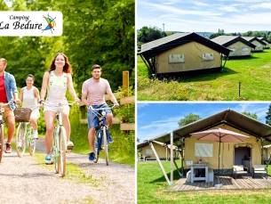 Glamping (3 of 7 nachten) voor max. 5 personen in Frankrijk