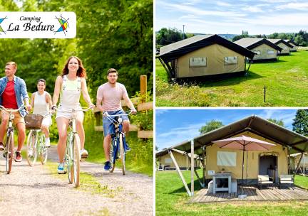 Glamping (3 of 7 nachten) voor max. 5 personen in Frankrijk