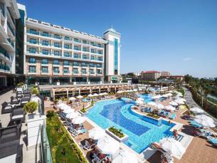 8 daagse vliegvakantie naar Luna Blanca Resort en Spa in side, turkije
