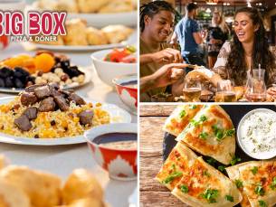 Afghaanse rijsttafel + nagerecht voor 2 personen voor afhaal of dine-in