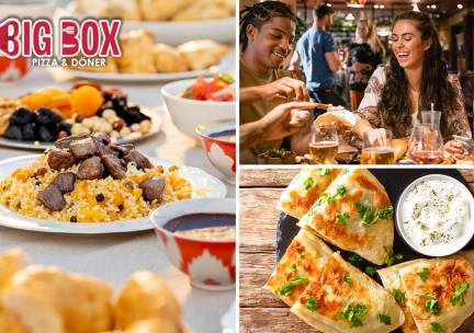 Afghaanse rijsttafel + nagerecht voor 2 personen voor afhaal of dine-in