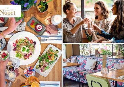 2-gangenlunch of high wine bij Brasserie Noort