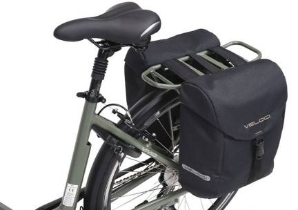 Veloci Fietstas en AXA Fietsslot