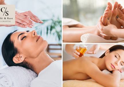 1 of 3 reiki- of voetreflexbehandeling(en) of aromatouch-behandeling (60 min)