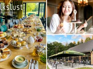 High tea (1,5 uur) + glas bubbels bij Volkslust de Vuurse Steeg