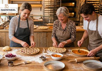 Workshop vlaaitjes maken (2,5 uur) + koffie of thee + lekkernij