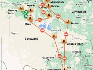 Op avontuur door Botswana (20 dagen)
