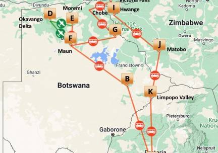 Op avontuur door Botswana (20 dagen)