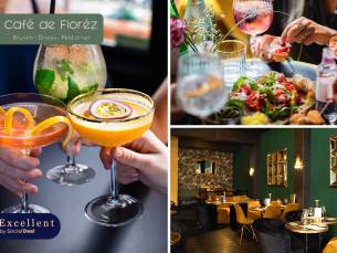 Borrelplank en/of drankjes naar keuze bij CafÃ© de FlorÃ¨z