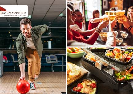 Kegelen (1 uur) + tafelgrillen (2 uur) bij Zalen- en Kegelcentrum De Vresselse Hut