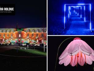 Entree Lumina Rolduc - Lichtkunst in de Abdij + koffie, thee of warme chocomel